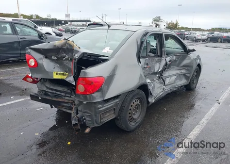 2005 Toyota Corolla Ce from USA, damaged, VIN 2T1BR32E65C329632